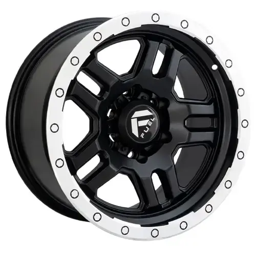 17X9 139.7X6 ET-12 CB110.5 SMATE GUN METAL/RING SMATE POLISH/RIVET - 1