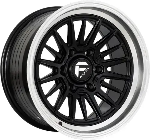 17X9 139.7X6 ET0 CB110.5 SMATE BLACK/SMATE LIP POLISH - 1