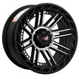 17X8 108X5 ET-5 CB65.1 SMATE BLACK MACHINE/RING SMATE BLACK