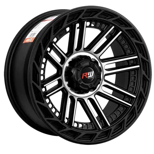 17X8 108X5 ET-5 CB65.1 SMATE BLACK MACHINE/RING SMATE BLACK - 1