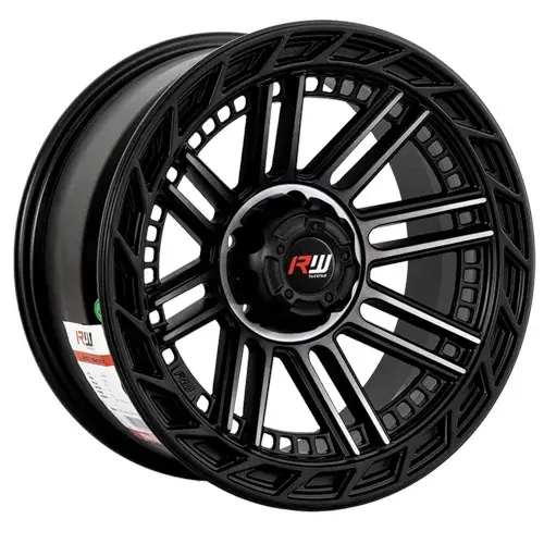 17X8 108X5 ET-5 CB65.1 SMATE BLACK MACHINE/RING SMATE BLACK - 1