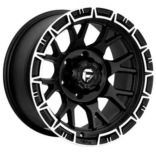 17X9 135X6 ET-5 CB87.1 SMATE BLACK/RING SMATE POLISH - 1