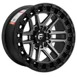 SMATE DARK GUN METAL/RING SMATE BLACK/RIVET BLACK