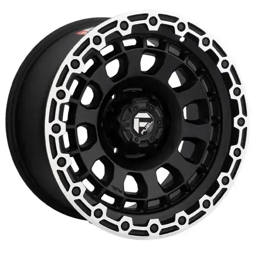 17X9 135X6 ET-5 CB87.1 SMATE BLACK/RING SMATE POLISH/RIVET BLACK - 1