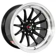 15X8 108/114.3X10 ET-10 CB73.1 BLACK/LIP POLISH