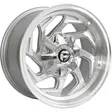 15X8 139.7X6 ET-10 CB110.5 BLACK/MILLING RED/LIP POLISH