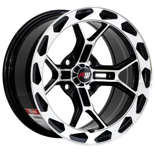 14X7 100X4 ET-5 CB73.1 BLACK MACHINE/RING POLISH - 1