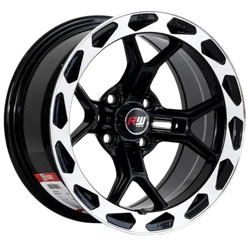 14X7 100X4 ET-5 CB73.1 BLACK MACHINE/RING POLISH - 1