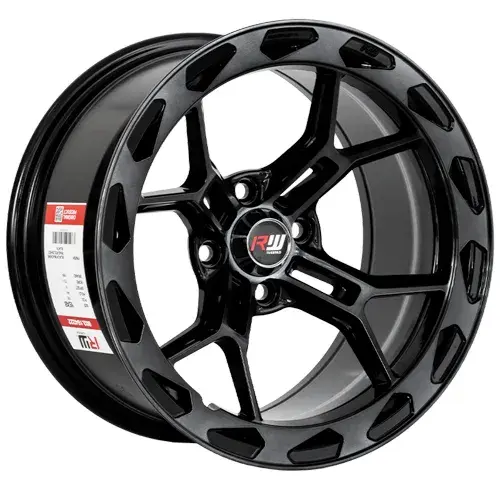 14X7 100X4 ET-5 CB73.1 BLACK MACHINE/RING POLISH - 1