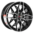 14X6 100/108X8 ET25 CB73.1 BLACK MACHINE