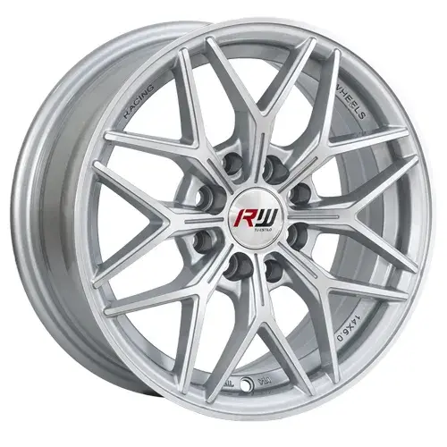 14X6 100/114.3X8 ET35 CB73.1 BLACK MACHINE - 1
