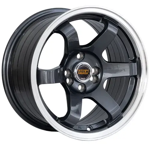 15X8 100X3/100X4 ET20 CB73.1 GUN METAL/LIP POLISH - 1
