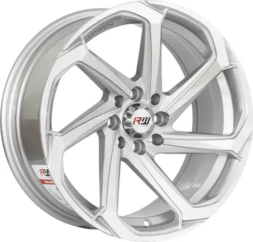 16X7 100/108X8 ET10 CB73.1 SILVER MACHINE - 1