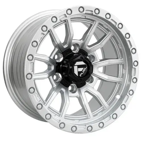 15X8 139.7X6 ET0 CB110.5 SILVER/RIVET SILVER - 1