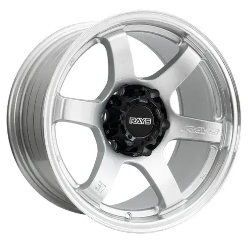 17X9 139.7X6 ET0 CB110.5 SMATE BLACK/SMATE LIP POLISH - 1