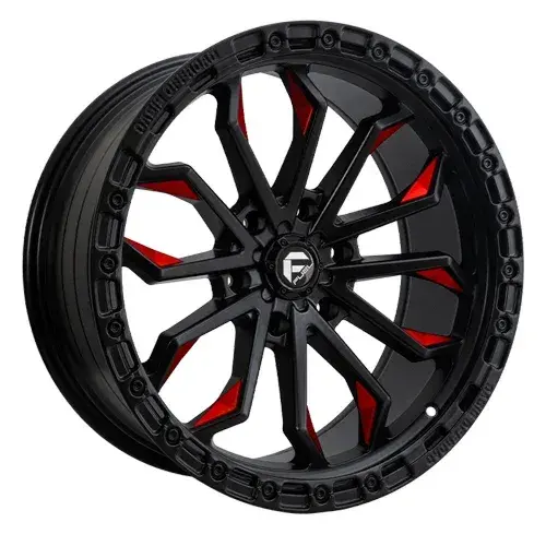 20X9 139.7X6 ET0 CB110.5 SMATE BLACK/SMATE MILLING RED - 1