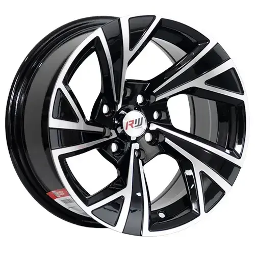 14X7 100/114.3X8 ET-10 CB73.1 BLACK MACHINE - 1