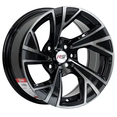 14X7 100/114.3X8 ET-10 CB73.1 BLACK MACHINE - 1
