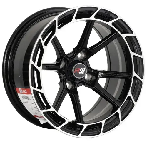 14X7 100X4 ET-10 CB73.1 BLACK MACHINE/RING POLISH - 1