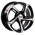 15X6.5 100X4 ET35 CB73.1 BLACK MACHINE/UNDERCUT