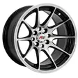 15X8.25 100/108X8 ET0 CB73.1 BLACK MACHINE