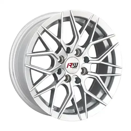 14X6 100/114.3X8 ET35 CB73.1 SILVER MACHINE/UNDERCUT - 1