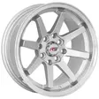 14X7 100/114.3X8 ET20 CB73.1 SILVER/LIP POLISH