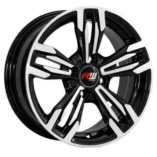 14X6 100X4 ET35 CB73.1 BLACK MACHINE - 1