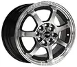 14X7 100/114.3X8 ET-10 CB73.1 HYPER SILVER MACHINE