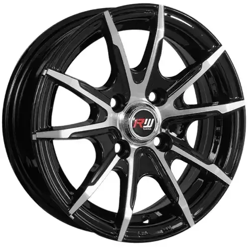 13X5.5 100X4 ET30 CB73.1 BLACK MACHINE - 1