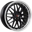 18X8 108X5 ET35 CB67.1 SMATE BLACK/LIP POLISH/RIVET