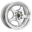 15X6.5 100/114.3X8 ET45 CB73.1 SILVER/LIP POLISH
