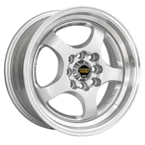 15X6.5 100/114.3X8 ET45 CB73.1 SILVER/LIP POLISH - 1
