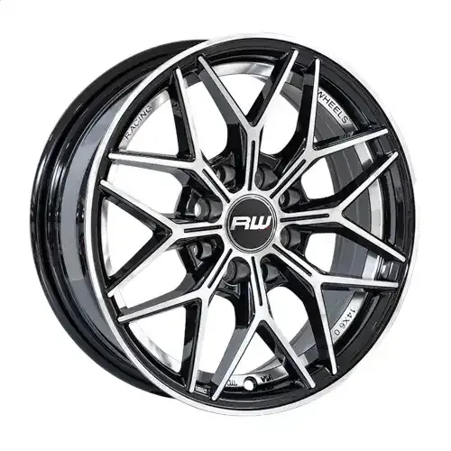 14X6 100/114.3X8 ET-5 CB73.1 SILVER MACHINE/UNDERCUT - 1