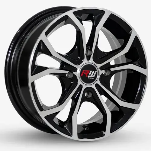 13X5.5 114.3X4 ET35 CB73.1 BLACK MACHINE - 1