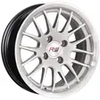 14X7 100X4 ET20 CB73.1 HYPER SILVER/LIP POLISH