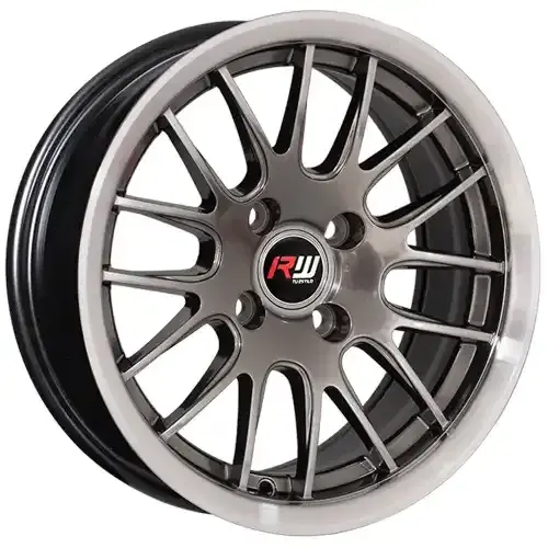 14X7 100X4 ET20 CB73.1 HYPER SILVER/LIP POLISH - 1