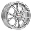 14X5.5 100X4 ET35 CB67.1 SMATE BLACK MACHINE/UNDERCUT RED