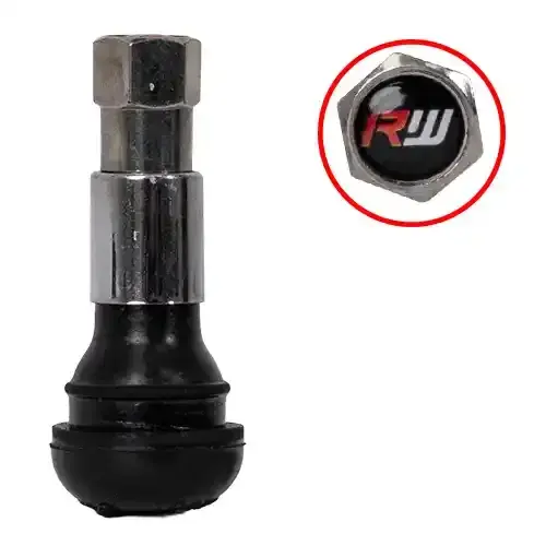MUÑON SEMICROMADO CAUCHO CON STICKER RW - 1