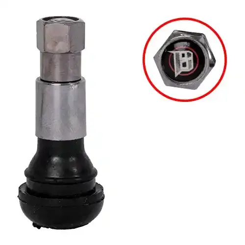MUÑON SEMICROMADO CAUCHO CON STICKER RW - 1
