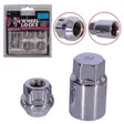 KIT SEGURIDAD CONICA GORILLA 5PCS 22MM 10X1.25 D19 NIQUELADO