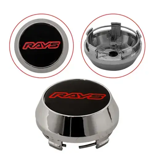 RELIEVE CROMADO / VINCHA / 60MM LOGO RAYS - 1