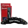 COBERTOR MORDAZA 24cm "BREMBO" 2PZ NEG