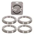 CENTRADOR ALUMINIO ARO 73.1mm A 56.6mm 5PZ - CODIGO ORIGINAL 824.19