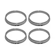 CENTRADOR ALUMINIO ARO 73.1mm A CB67.1mm 4PZ