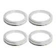CENTRADOR ALUMINIO ARO 73.1mm A CB 60.1mm 4PZ