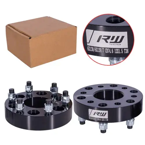 PCD 130X6 a 139.7X6 38MM CB 74.6 12X1.50 - 1