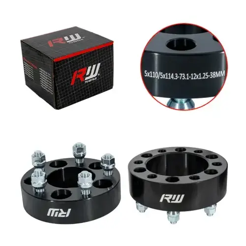 PCD 110X5 a 114.3X5 38MM CB 73.1 12X1.25 - 1