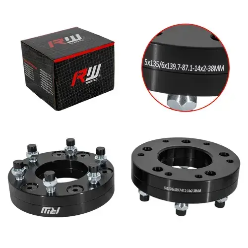 PCD 135X5 a 139.7X6 38MM CB87.1 14X2 - 1