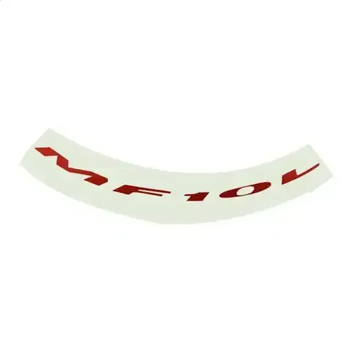MF10 STICKER 24 / ROJO - 1